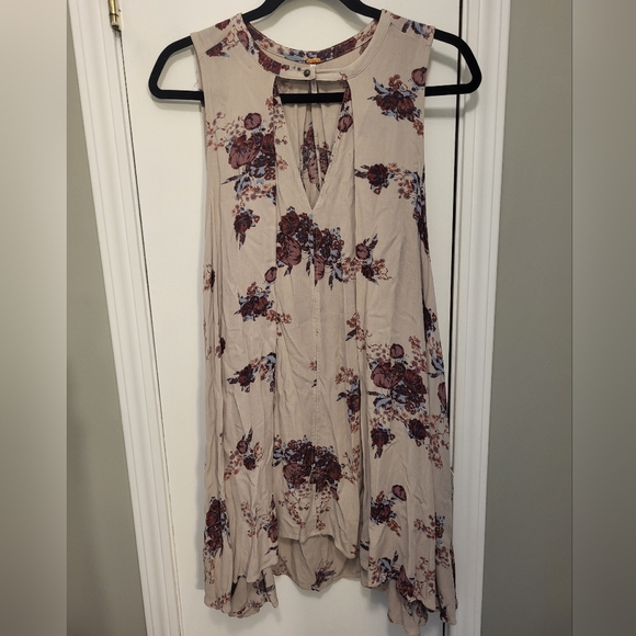 Free People Washed Stone Tree Swing Floral Dress Size Small - Picture 6 of 12